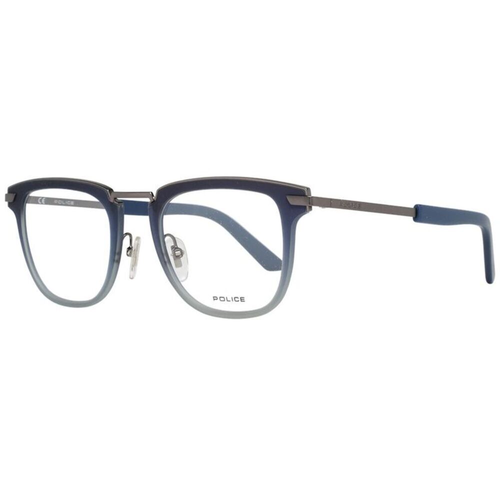 Police Blue Metal & Plastic Glasses Men's (Frames)